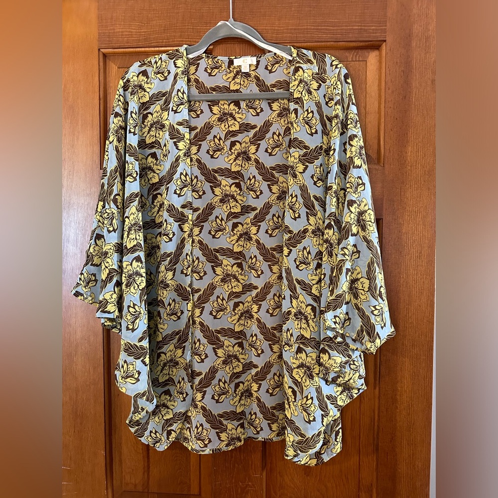 Floral Sheer Kimono